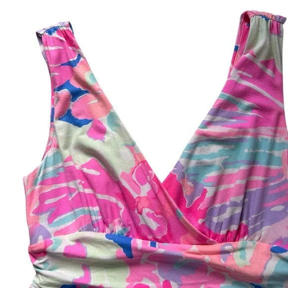 Lilly Pulitzer Sloane Playa Hermosa Sleeveless Maxi Dress Size M - Picture 5 of 12